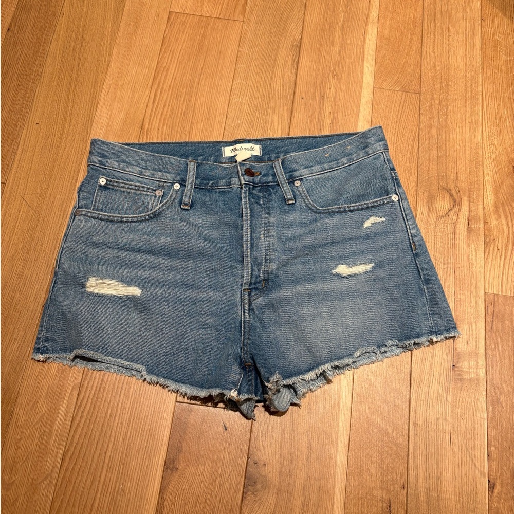 Madewell Women's Blue Jean Shorts